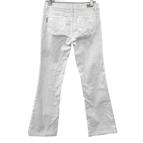 πSALEπ Paige White Benedict Canyon Premium Denim Jeans - Picture 3 of 9